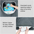 XL Hanging Laundry Bags, Over Door Wash Bags for Dirty Clothes, Space Saving Portable Toy Storage Bag (35x22 Inch)