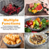 Veggie Vegetable Steamer Basket - Folding Collapsible Stainless Steel Insert for Cooking Food, Fits 5.9" to 9.8" Pots