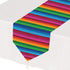 Beistle Printed Paper Serape Decoration, Mexican Theme Table Runner, 11" x 6', Gold, Blue, Green, Orange