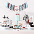 Agkvw 2nd 2ndBirthday Two Fast Birthday Banner - Race Car Birthday High Chair Banner, Race Car Theme Bday Decoration