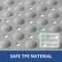 47"x 32", OTHWAY Extra Large Shower Mat TPE Non Slip Shower Mat for Shower Stall, Inside Walk in Shower Mats with Drain