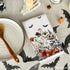 18x26 Inch Set 4 Artoid Mode Ghost Pumpkins Bats Floral Halloween Kitchen Towels Dish Towels, Farmhouse Spooky