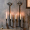 Wall Sconce Candle Holder Metal Hanging Wall Decorations Gothic Bat Wall Light
