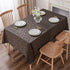 60" 84") Smiry Rectangle Table Cloth, Waterproof Heavy Duty Vinyl Tablecloths, Wipeable Washable Table Cover