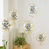 Gold 42nd Confetti Latex Balloons, Happy 42 Years Birthday Party Decoration with Confetti, 12in, 16 Pack