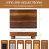 EOSAHR Unique Wood Riser Display Stand for Home Decor Farmhouse Riser for Decor as Plant Stand & Soap Holder - Ideal