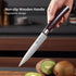 PAUDIN Utility Knife, 5 Inch Chef Knife, Ultra Sharp High Carbon Stainless Steel, Premium Gift Box