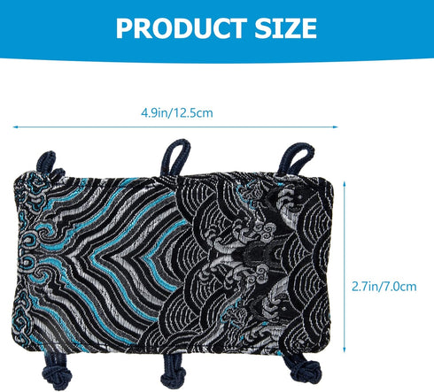 Amosfun Insulated Teapot Handle Gloves - Printed Pot Sleeve Cover for Frying Pan Handle, Non-Slip Kitchen Decor