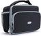 Amersun Insulated Lunch Box for Men, Black - Sturdy Bag with 2 Pockets & Padded Liner for Food Travel