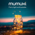 MUMUXI 24 Pack 7.2ft Fairy Lights Battery Operated String Lights, 20 Mini LEDs for Wedding Party Decorations