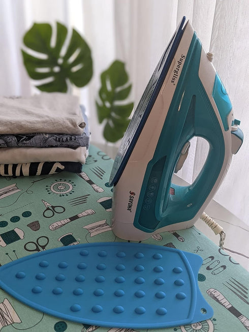 Silicone Iron Rest Pad, Hot Resistant Mat for Ironing Board