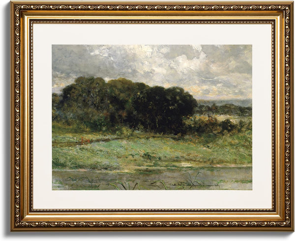 ARPEOTCY Vintage Gold Framed Wall Art, 13x16 inch Retro Paintings, Canvas Prints Artwork for Living Room Gallery