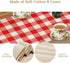 DDCBNS 13 36 Inch Buffalo Plaid Table Runner,Classic Red and White Farmhouse Table Runner Checkered Table Cover