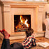 Skyflame Glowing Embers Rock Wool - Mixed with Vermiculite for Vented Gas Fireplaces, 6 Oz Bag