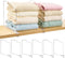 Vtopmart 8 Pack 12in Height Shelf Dividers for Closet Organization, Clear Plastic