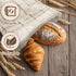 Duthcbw XL Linen Bread Bag for Homemade Sourdough with Proofing Cover, Reusable Organic Linen bags with TPU Lining