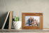 CEDAR CRATE MARKET Engraved Natural Wood Photo Frame, Fits 5x7 Horizontal Portrait for Grandparents