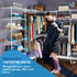 Closet 8-Pack Set-Up Closet 12 inches 12 inches White Wire Shelf Dividers for Organization Sturdy and Easy Shelf