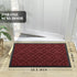 Yimobra Front Door Mats, Heavy Duty Water Absorbent Mud Resistant Easy Clean Entry Outdoor Indoor Rugs,Non Slip Backing, Exterior Mats for Outside Patio Porch Farmhouse, 29.5 x 17, Red by Yimobra