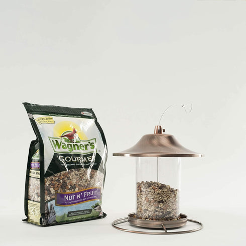 82072 5 (Pack 1) Wagner's Gourmet Nut & Fruit Wild Bird Food, Pound