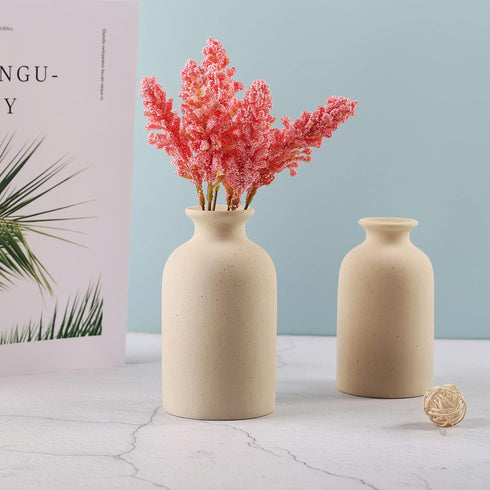 Dry Flower Vases, Ceramic Vase for Living Room Decoration, Flower Arrangement Shooting Props