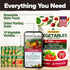 10 2000+ HOME GROWN Variety Survival Seed Vault USA Grown Heirloom Non-GMO Vegetable Seeds for Planting, High