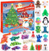 FLY2SKY Advent Calendar 2025 for Kids 24 Days Gifts Christmas Countdown Calendar Flexible