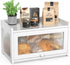 BAMBANG Bamboo Bread Box for Kitchen Countertop, Extra Large Farmhouse Bread Box