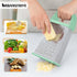 Urbanstrive 4 Cheese Grater With Container, Professional Cheese Grater with Handle, Stainless Steel Graters for Kitchen