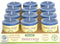 Premium Scented Hand Made Chakra Energy Candle, Votive 12-pack, Positive Energy, Aloha Bay
