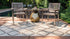 Unique Loom Outdoor Trellis Collection Area Rug - Raised Trellis (2' 2" x 3' 1", Beige/Brown)