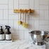 8.3 inches Murchison-Hume Compostable Dish Brush with Wooden Handle, Replaceable Scrubber Head, No Plastic Parts