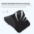 Lumbar Support and Car Neck Pillow for Office Chair and Car Seat Softness Memory Foam Erognomic Seat Cushion
