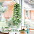 1Pcs Der Rose Small Fake Hanging Plants Artificial Pea Pod Faux Hanging Plants Indoor for Home Room Shelf Bookshelf