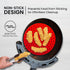 Reusable Air Fryer Liners 3 Pack - 8" Round Silicone Liners for 5-7QT Fryers, Easy to Clean Non-Stick Parchment Paper