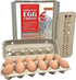 Paper Pulp Egg Cartons - 50 Pack