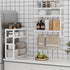 PPN Towel Rack Bathroom Storage Shelves Over The Toilet with Towel Bar, 100% Bamboo Adjustable Height Floating Shelf