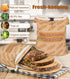 2 Pack (13x17in, Beeswax Bread Bags for Sourdough and Homemade Bread, Reusable Organic Linen Beeswax Bread Bag