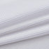 Valea Home Waffle Weave Textured Half Window Tier Curtains for Kitchen, 72" x 24", White, Set of 2