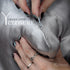 100% Mulberry Silk Pillowcase, 22 Momme Pure Natural Silk, Both Sided with Zipper, King Size (Silver Grey, 20'' 36'')