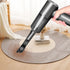 Cordless Handheld Vacuum Cleaner, High Power Rechargeable Mini Portable Vacuum for Home, Office, and Car Cleaning, Black