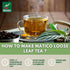 40g (1.4oz) Hanan Te de Matico - Matico Loose Leaf Tea Soldiers Herb, Spiked Pepper, Natural Herbal Tea from Peru