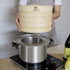 Steamer Ring Stainless Steel Adapter for 8 to 11inch Bamboo Steamer Baskets, Stainless Steel Ring Only