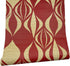 Yifely Red Geometric Design Self-Adhesive Shelf Liner, 17.7 Inch by 9.8 Feet