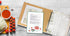 Better Kitchen Products Recipe Binder Set - Full Page 3 Ring Organizer with 50 Protectors & 12 Dividers