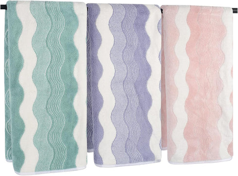16 31 Inch, 3Pack SINLAND Bathroom Hand Towels, x Super Soft and Absorbent Microfiber Washcloth Face Towels