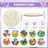 Reallnaive 45 4 Inch Pcs Butterfly Wooden Coasters Painting Kit, Paint Your Own Boho Coasters with Markers, Mothers Day