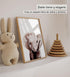 Set 6 8"x10" KIU DESIGNS Nursery Wall Art - Unframed Safari Nursery Decor - of Animal Wall Decor Gift for Baby - Safari