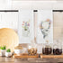 GWFSJYU Set 2, 16x24 Wildflower Toilet Paper Roll Hand Towels for Bathroom of Funny Floral Botanical Dish Tea Kitchen