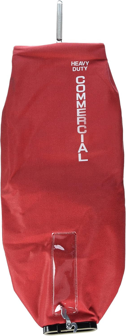 Eureka Commercial Zipper with Latch Cloth Bag, Red